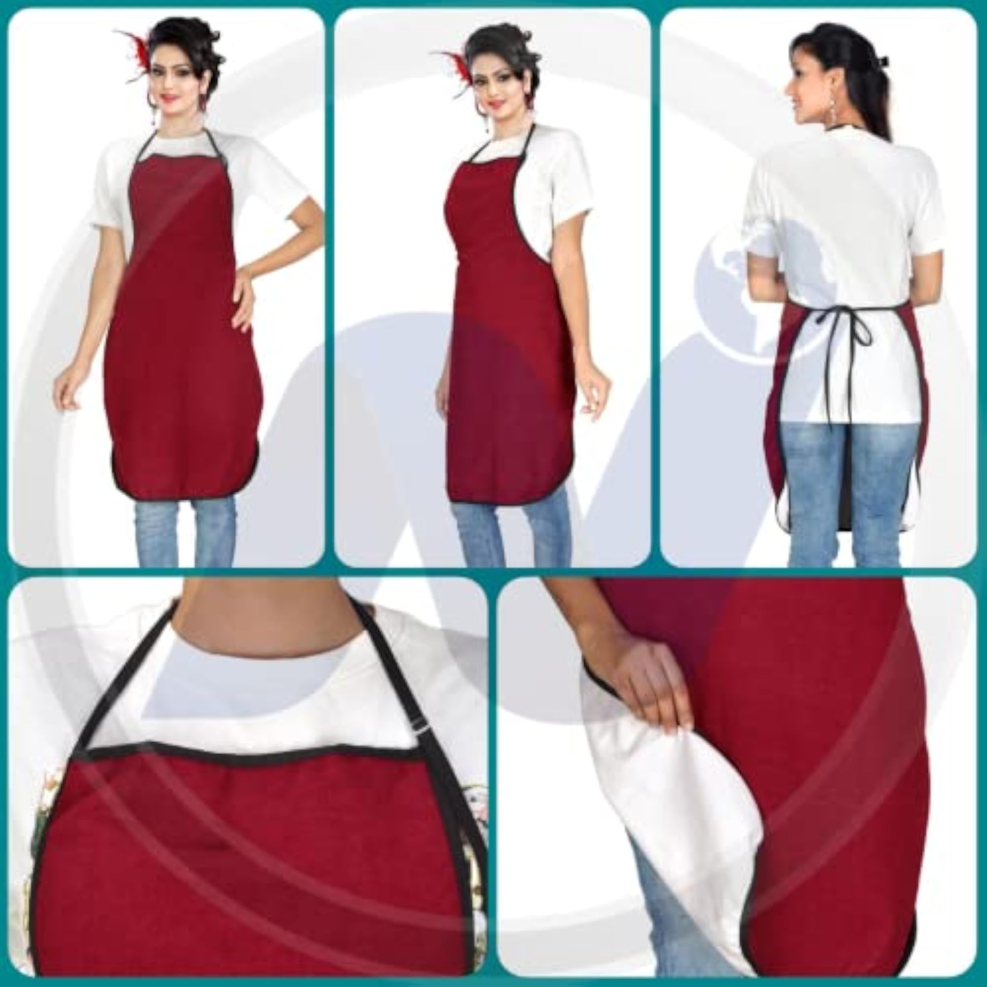 Unisex Kitchen Apron, 100% Waterproof & Washable, Gift for All